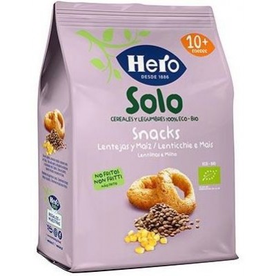 Comprar HERO SOLO SNACK DE LENTEJAS 50 G al mejor precio en NuestraFarma, tu farmacia online