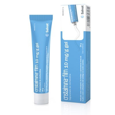 Comprar CRISTALMINA FILM 10 mg/ml GEL CUTANEO 1 TUBO 30 g al mejor precio en NuestraFarma, tu farmacia online