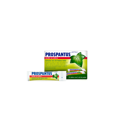 Comprar PROSPANTUS 35 MG 21 SOBRES JARABE 5 ML al mejor precio en NuestraFarma, tu farmacia online