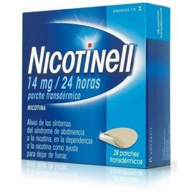 Comprar NICOTINELL 14 MG/24 H 28 PARCHES TRANSDERMICOS 35 MG al mejor precio en NuestraFarma, tu farmacia online