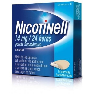 Comprar NICOTINELL 14 MG/24 H 14 PARCHES TRANSDERMICOS 35 MG al mejor precio en NuestraFarma, tu farmacia online