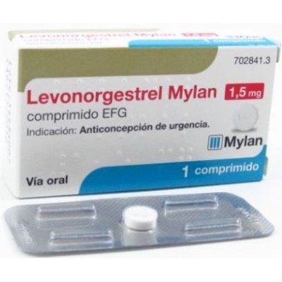 Comprar LEVONORGESTREL EXELTIS EFG 1,5 mg 1 COMPRIMIDO al mejor precio en NuestraFarma, tu farmacia online