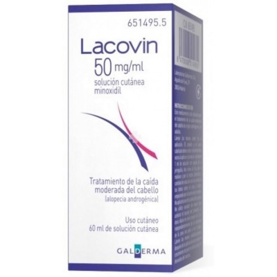 Comprar LACOVIN 50 MG/ML SOLUCION CUTANEA 1 FRASCO 60 ML al mejor precio en NuestraFarma, tu farmacia online