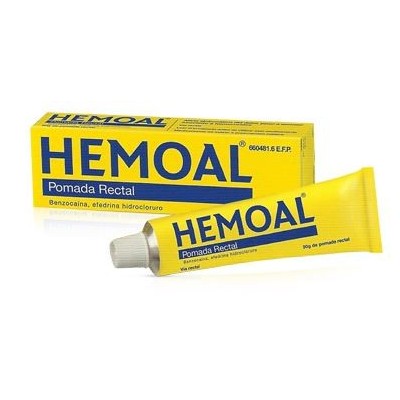 Comprar HEMOAL POMADA RECTAL 1 TUBO 30 g al mejor precio en NuestraFarma, tu farmacia online