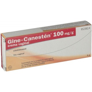 GINE-CANESTEN 100 MG/G CREMA VAGINAL 1 TUBO 5 G