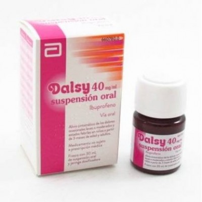 Comprar DALSY 40 mg/ml SUSPENSION ORAL 1 FRASCO 30 ml al mejor precio en NuestraFarma, tu farmacia online