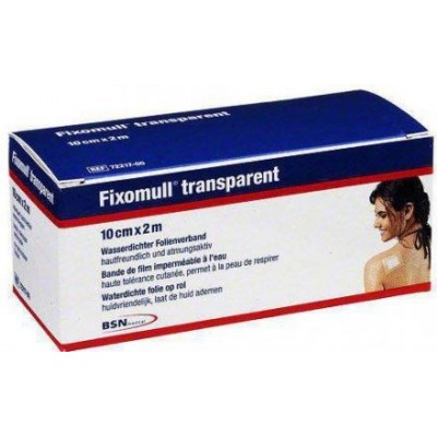 Comprar FIXOMULL TRANSPARENTE 10 CM X 2 M al mejor precio en NuestraFarma, tu farmacia online