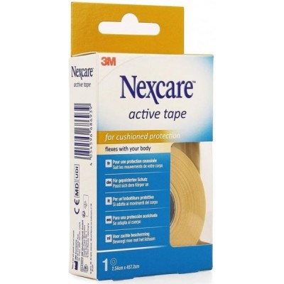 Comprar 3M NEXCARE ACTIVE TAPE 2.54 CM X 457.2 CM al mejor precio en NuestraFarma, tu farmacia online