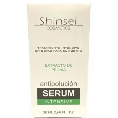 Comprar SHINSEI SERUM ANTIPOLUCION EXTRACTO PEONIA 30 ML al mejor precio en NuestraFarma, tu farmacia online