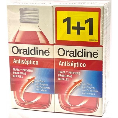 Comprar ORALDINE PACK 200 ML+200 ML al mejor precio en NuestraFarma, tu farmacia online
