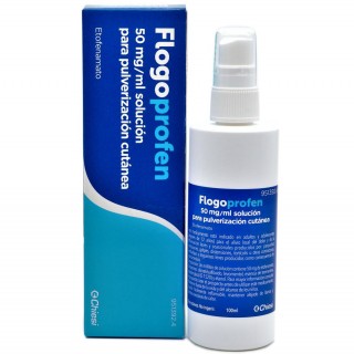 FLOGOPROFEN 50 mg/ml SOLUCION PARA PULVERIZACION CUTANEA 1 FRASCO 100 ml