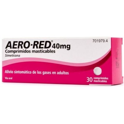 Comprar AERO RED 40 MG 30 COMPRIMIDOS MASTICABLES al mejor precio en NuestraFarma, tu farmacia online