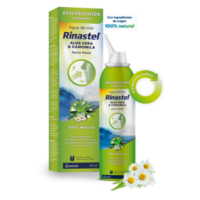 Comprar RINASTEL ALOE VERA & CAMOMILA SPRAY NASAL 125 ML al mejor precio en NuestraFarma, tu farmacia online