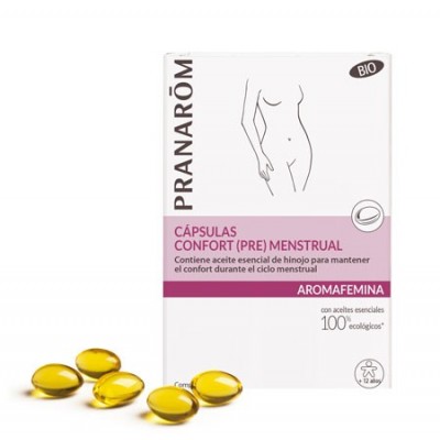 Comprar AROMAFEMINA CONFORT PREMENSTRUAL BIO 30 CAPSULAS al mejor precio en NuestraFarma, tu farmacia online