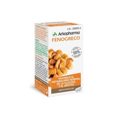 Comprar ARKOCAPSULAS FENOGRECO 48 CAPSULAS al mejor precio en NuestraFarma, tu farmacia online