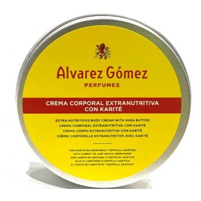 Comprar ALVAREZ GOMEZ CREMA CORPORAL EXTRANUTRITIVA CON KARITE 100 ML al mejor precio en NuestraFarma, tu farmacia online