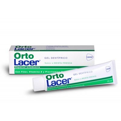 Comprar LACER ORTOLACER GEL 75 ML MENTA al mejor precio en NuestraFarma, tu farmacia online