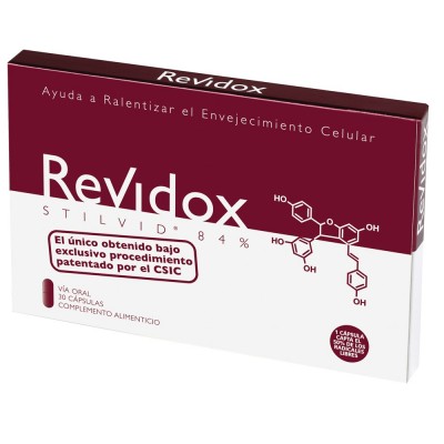 Comprar REVIDOX STILVID 30 CAPSULAS al mejor precio en NuestraFarma, tu farmacia online