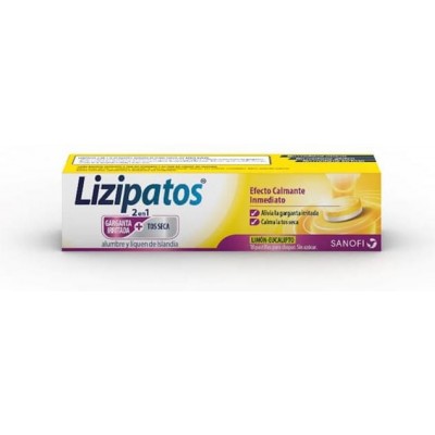 Comprar LIZIPATOS 2 EN 1 ALUMBRE LIQUEN 18 PASTILLAS al mejor precio en NuestraFarma, tu farmacia online