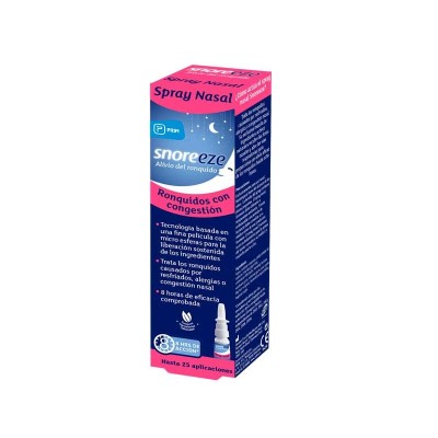 Comprar SNOREEZE AEROSOL NASAL 10 ML al mejor precio en NuestraFarma, tu farmacia online