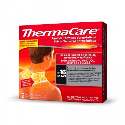 Comprar THERMACARE PARCHE TERMICO CUELLO HOMBROS MUÑECAS 2 U al mejor precio en NuestraFarma, tu farmacia online