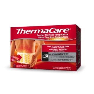 THERMACARE PARCHE TERMICO ZONA LUMBAR-CADERA 4 PARCHES