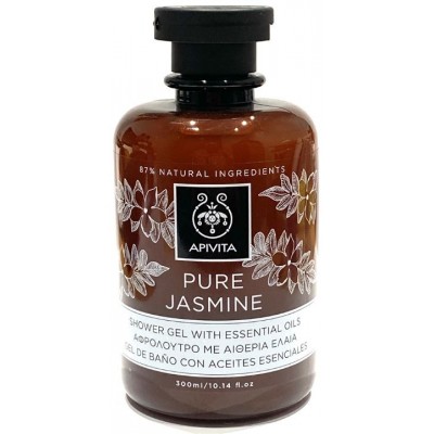 Comprar APIVITA PURE JASMINE GEL DE BAÑO 300 ML al mejor precio en NuestraFarma, tu farmacia online