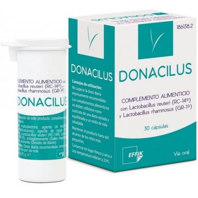 Comprar DONACILUS 30 CAPSULAS al mejor precio en NuestraFarma, tu farmacia online