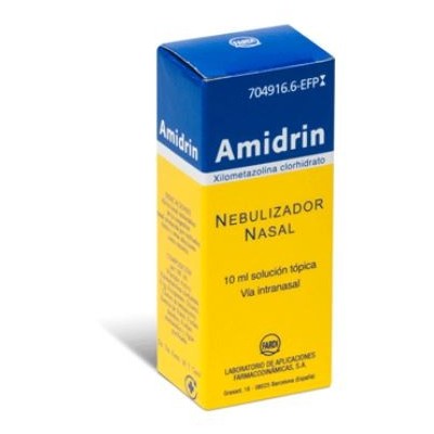 Comprar AMIDRIN 1 MG/ML NEBULIZADOR NASAL 15 ML al mejor precio en NuestraFarma, tu farmacia online