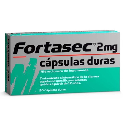 Comprar FORTASEC 2 MG 20 CAPSULAS al mejor precio en NuestraFarma, tu farmacia online