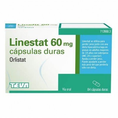 Comprar LINESTAT 60 mg 84 CAPSULAS al mejor precio en NuestraFarma, tu farmacia online