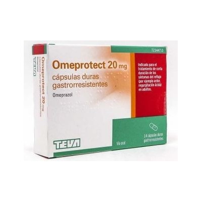 Comprar OMEPROTECT 20 MG 14 CAPSULAS GASTRORRESISTENTES (BLISTER) al mejor precio en NuestraFarma, tu farmacia online