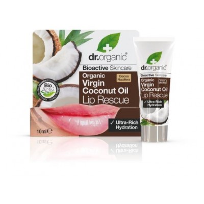 Comprar DR ORGANIC ACEITE DE COCO SERUM LABIAL 10 ML al mejor precio en NuestraFarma, tu farmacia online