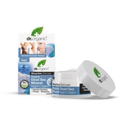 Comprar DR ORGANIC MINERALES DEL MAR MUERTO CREMA DE NOCHE 50 ML al mejor precio en NuestraFarma, tu farmacia online