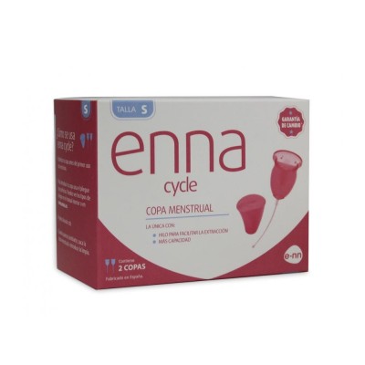 Comprar ENNA CYCLE COPA MENSTRUAL T- S 2 UNIDADES al mejor precio en NuestraFarma, tu farmacia online