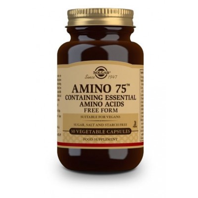 Comprar SOLGAR AMINO 75 - 30 CAPSULAS VEGETALES al mejor precio en NuestraFarma, tu farmacia online