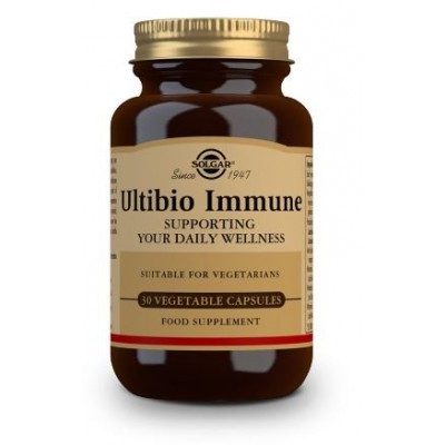 Comprar SOLGAR ULTIBIO IMMUNE 30 CAPSULAS VEGETALES al mejor precio en NuestraFarma, tu farmacia online
