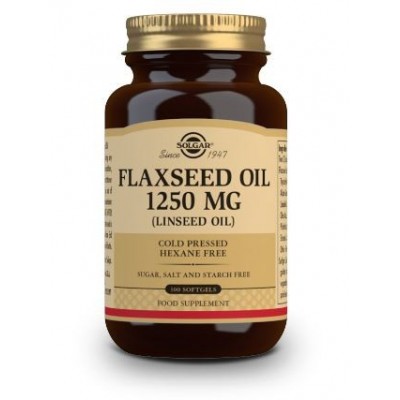Comprar SOLGAR ACEITE DE LINAZA 1250MG 100 CAPSULAS BLANDAS al mejor precio en NuestraFarma, tu farmacia online