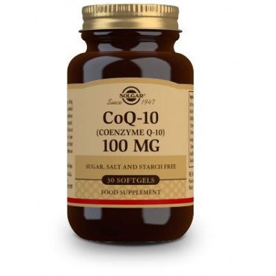 Comprar SOLGAR COENZIMA Q10 - 100MG 30 CAPSULAS BLANDAS al mejor precio en NuestraFarma, tu farmacia online
