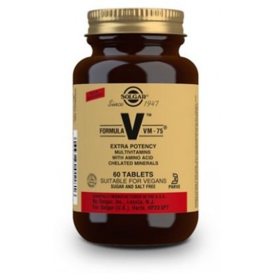 Comprar SOLGAR FORMULA VM-75 60 COMPRIMIDOS al mejor precio en NuestraFarma, tu farmacia online