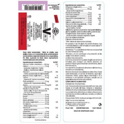 Comprar SOLGAR FORMULA VM-75 30 COMPRIMIDOS al mejor precio en NuestraFarma, tu farmacia online