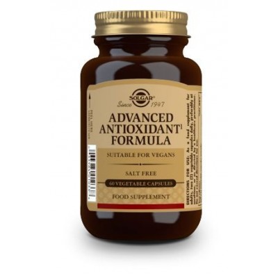 Comprar SOLGAR FORMULA ANTIOXIDANTE AVANZADA 60 CAPSULAS VEGETALES al mejor precio en NuestraFarma, tu farmacia online