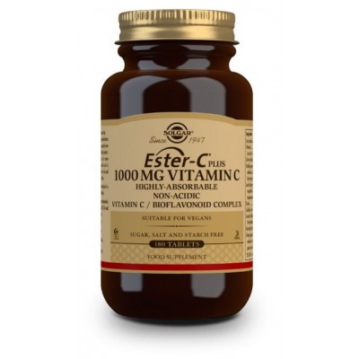 Comprar SOLGAR ESTER-C PLUS VITAMINA C 1000MG 180 COMPRIMIDOS al mejor precio en NuestraFarma, tu farmacia online