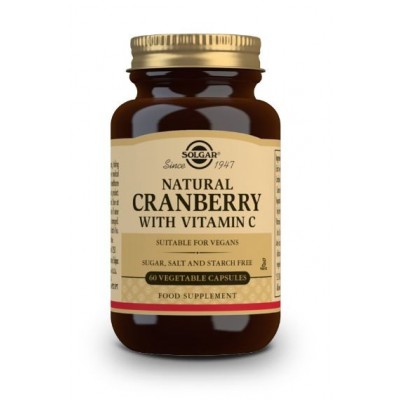 Comprar SOLGAR ARANDANO ROJO CON VITAMINA C 60 CAPSULAS VEGETALES al mejor precio en NuestraFarma, tu farmacia online