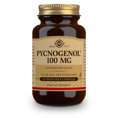 Comprar SOLGAR PINO 100 MG EXTRACTO DE CORTEZA DE PINO Y PYCNOGENOL 30 CAPSULAS VEGETALES al mejor precio en NuestraFarma, tu farmacia online