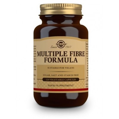 Comprar SOLGAR FORMULA DE FIBRA MULTIPLE 120 CAPSULAS VEGETALES al mejor precio en NuestraFarma, tu farmacia online