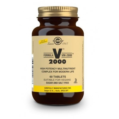 Comprar SOLGAR FORMULA VM-2000 60 COMPRIMIDOS al mejor precio en NuestraFarma, tu farmacia online