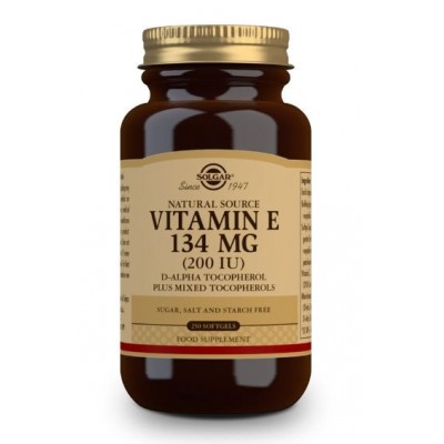 Comprar SOLGAR VITAMINA E 200UI (134MG) 250 CAPSULAS BLANDAS al mejor precio en NuestraFarma, tu farmacia online
