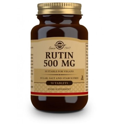 Comprar SOLGAR RUTINA 500MG 50 COMPRIMIDOS al mejor precio en NuestraFarma, tu farmacia online