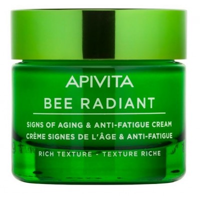 Comprar APIVITA BEE RADIANT PEONY ANTIEDAD Y ANTIFATIGA CREMA TEXTURA ENRIQUECIDA 50 ML al mejor precio en NuestraFarma, tu farmacia online